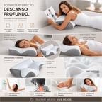 Almohada ergonomica visoelastica